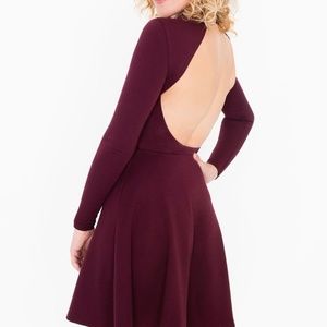 NWOT American Apparel Violette Backless Skater Dress